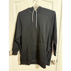 Women's WARMY Black 3XL 'Mom' Hoodie with White Drawstring